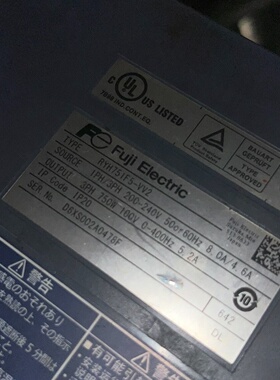 询价-伺服RYH751F5VV2共两台单