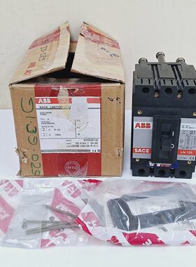 ABB SACE LN 125 Circuit Breaker Limitor Im 1000 In125A Ue690