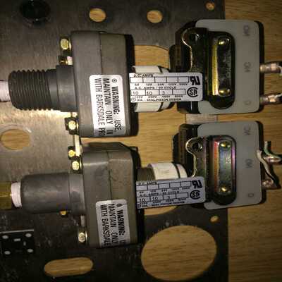 二手拆机Barksdale巴士德压力开关，型号E1S-H90--议价商品