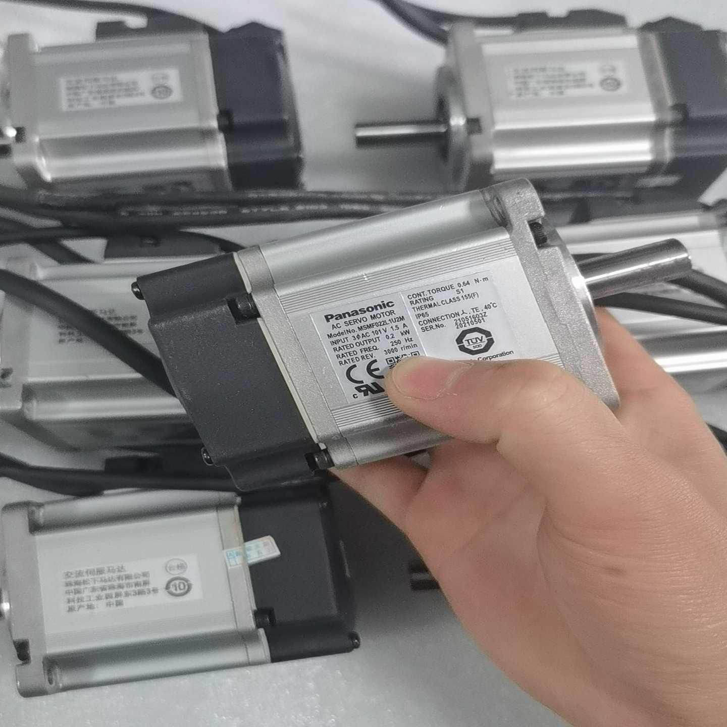 电机MSMF022L1U2M，有量，发货，发货前会测适用