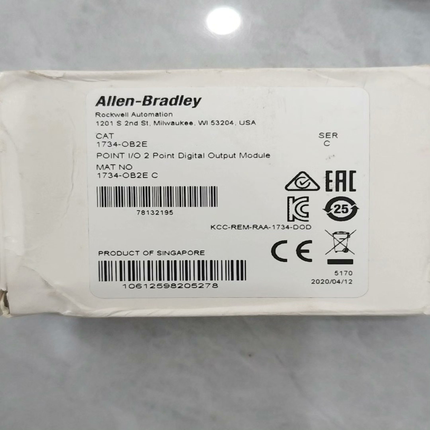 【请询价】1734-OB2E全新原装正品