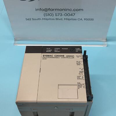 Omron C200HSCPU01E SYSMAC C200HS Programmable Contoller CPU
