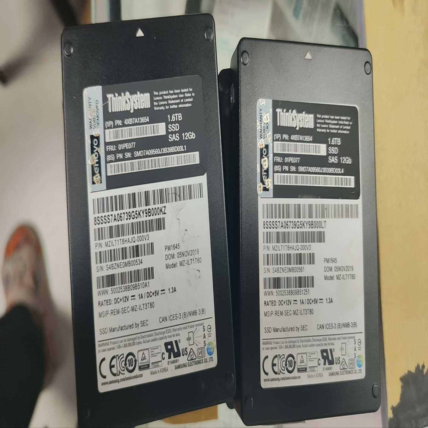 出80个联想pm1635a1.6tbsas服务器--议价商品