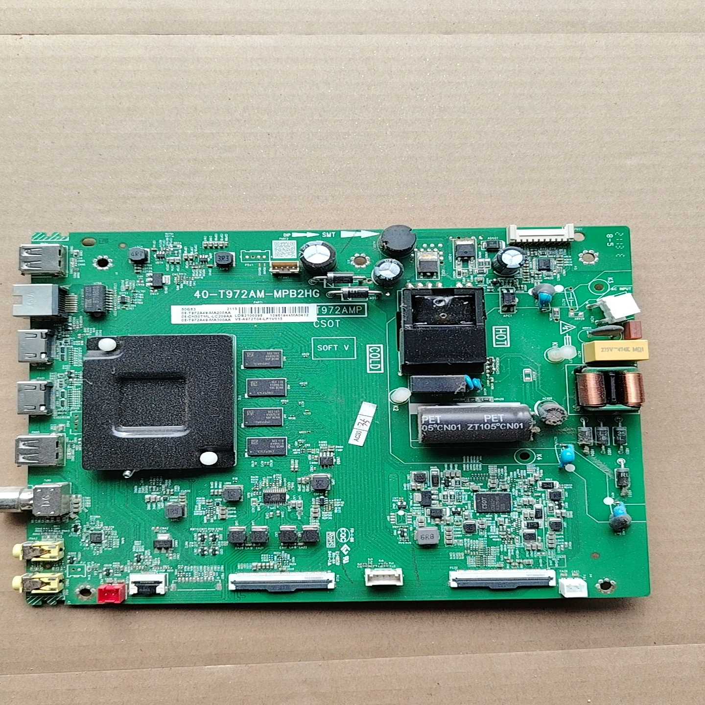 TCL  50G61  62  63.主板40-T972询价