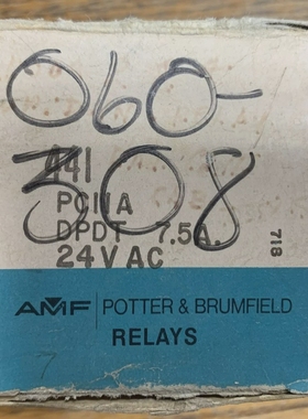 POTTER&BRUMFIELDPC11A44124VAC**NEWINBOX-GUARANTEED
