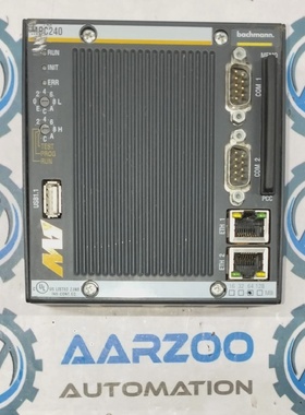 Bachmann Electronic MPC240 CPU processor module 64MB