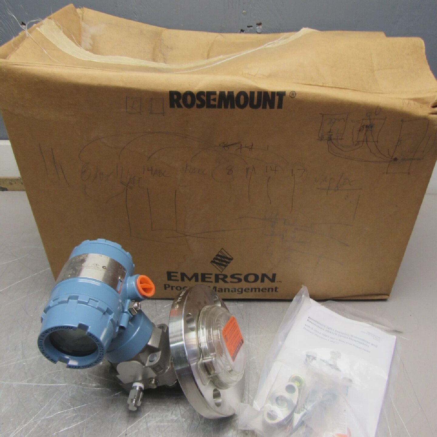 ROSEMOUNT 2051L2AG0XA21AAK5M5Q4Q5T1DFD4 013in H2O PRESS. TRA