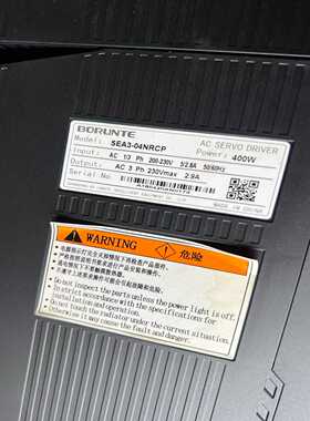 询价~RUKiNG儒竞400W伺服驱动器SEA3-04NRCP