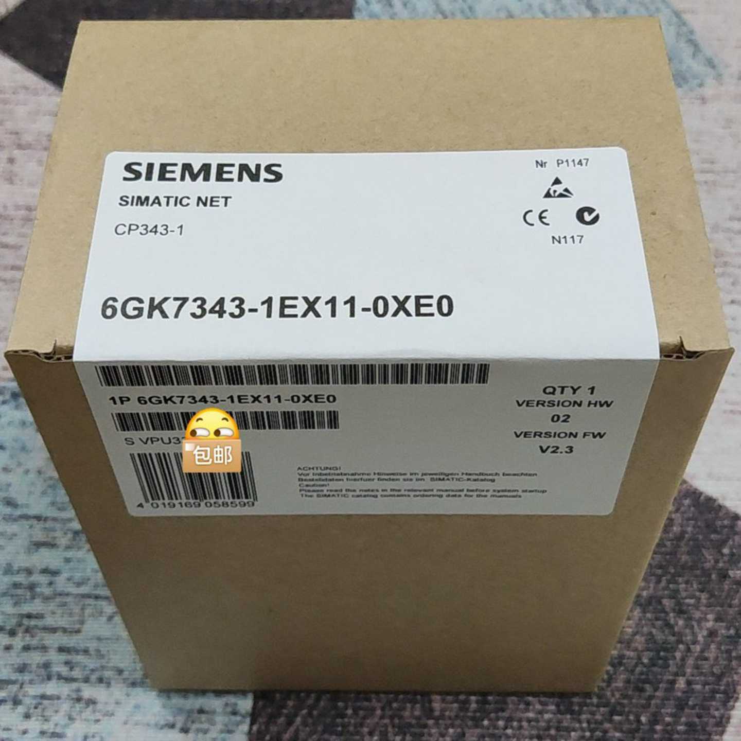 【议价】未开封6GK7343-1EX11-0XE0产品质保一年适用