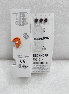全新BeckhoffEK1914Ethercat耦合器带集成数字标准和安全