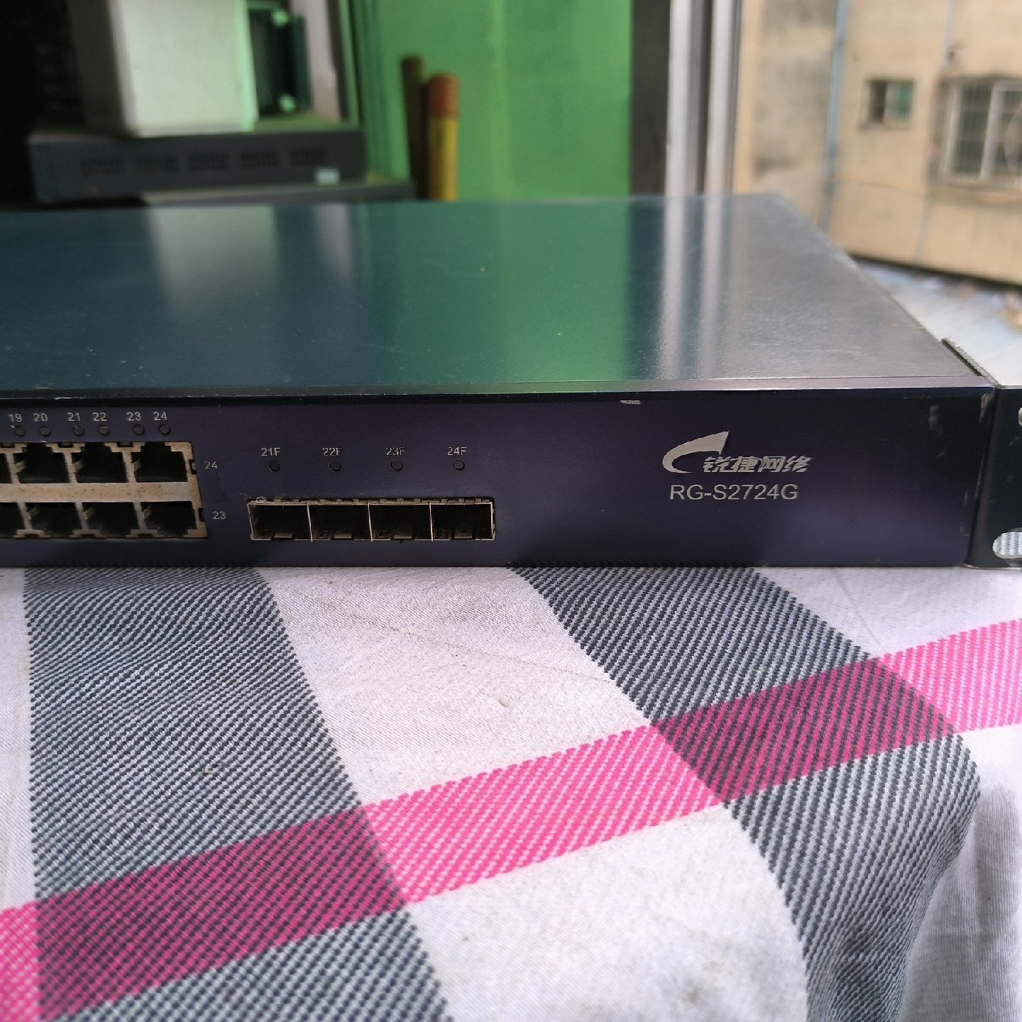 ruijie锐捷RGS2724G全千兆核心交换机WEB网-议价