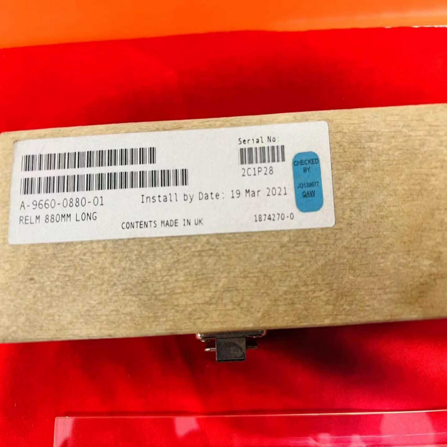 雷尼绍RELM，高精度系列光栅尺，低膨胀880mm订货号（零零电子）