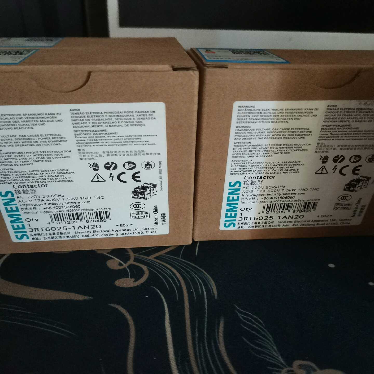 3RT6025-1AN20低压接触器询价