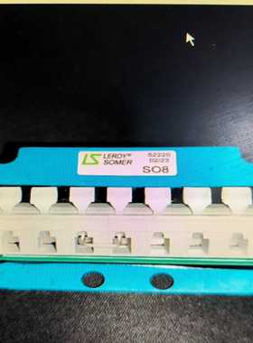 利莱森玛整流模块SO8，型号52220。蓝色外壳，白色内部，询价