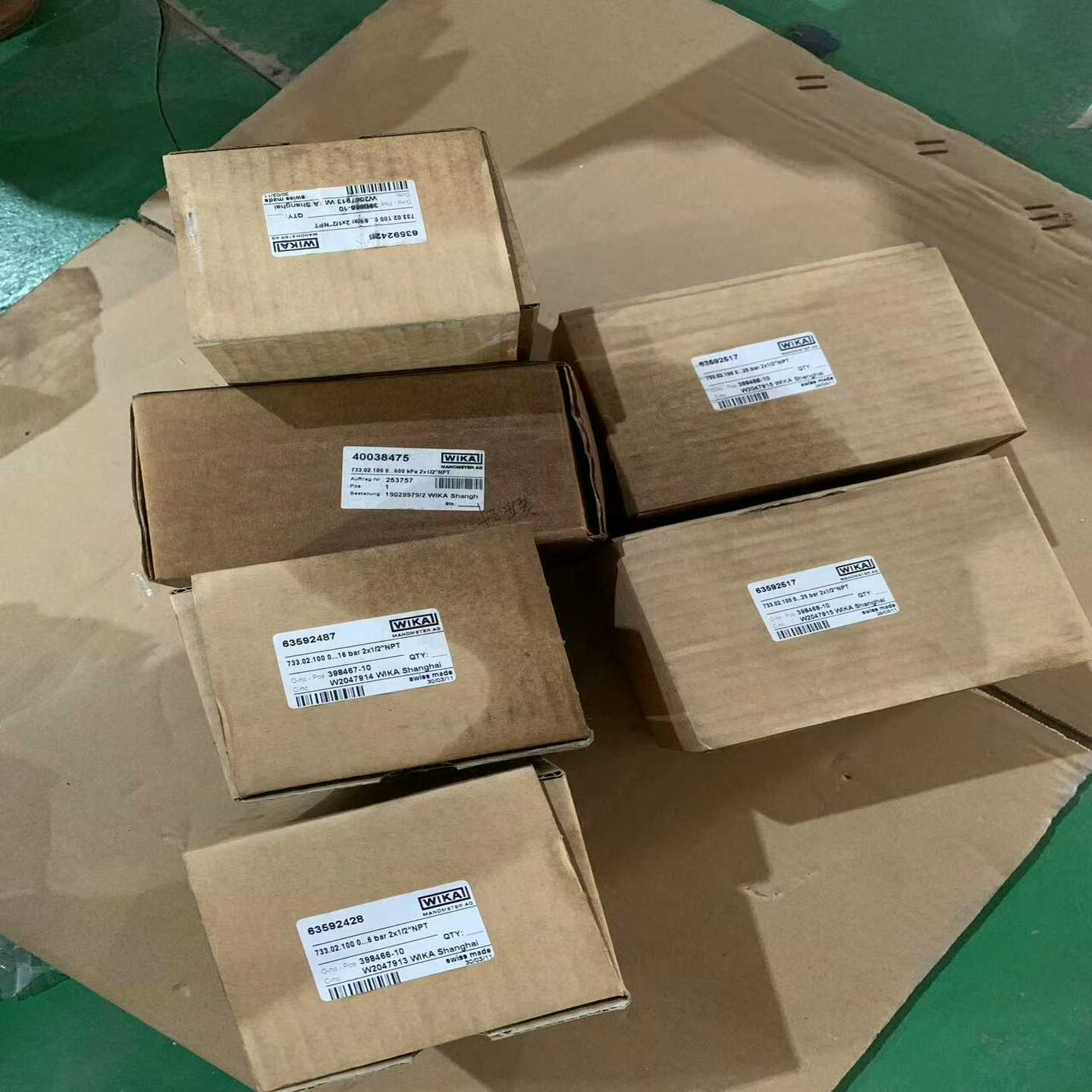 威卡WIKA压力表733.02.100--议价商品