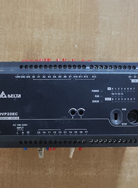 强台达PLC模块型号DVP20EC00R312DIDC