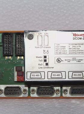 Honeywell DCOM232485 Communication Interface