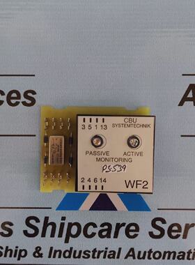 CBUSYSTEMTECHNIK RSPWF2S OVERSPEED SHUTDOWN MONITORING BOARD