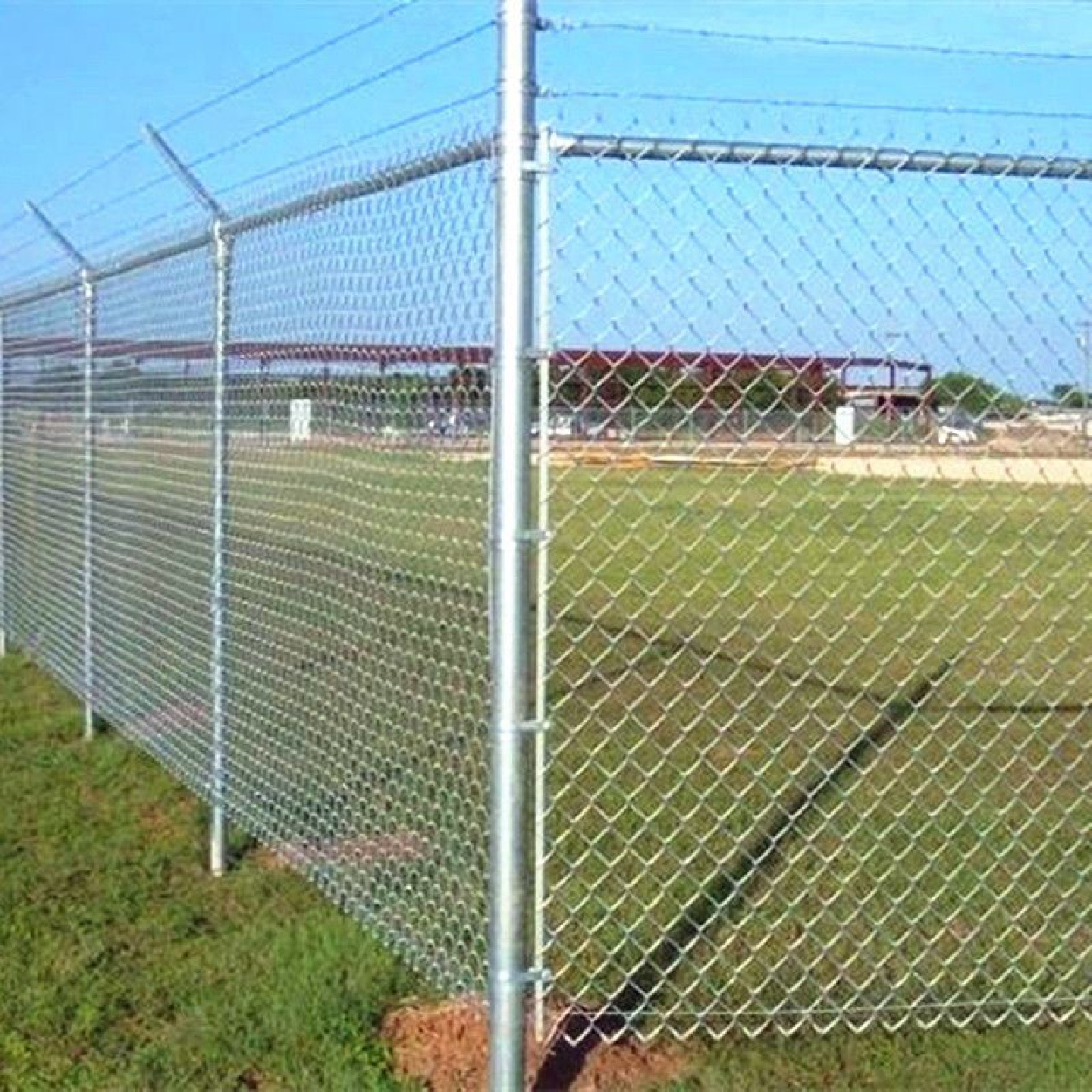 网格球场护栏网楼顶小区专用学校勾花网隔离体育围网篮球场围栏网