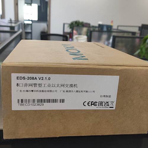 全新MOXA EDS-208A V2.1.0 工业以太网交换—议价