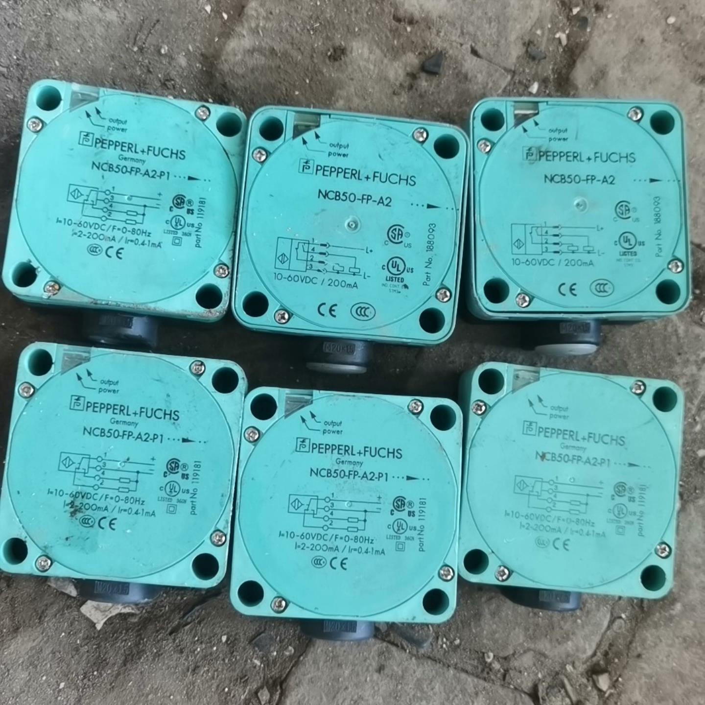PEPPERL十FUCHS，NCB50-FP-A2，一共6个（佳毅工控）