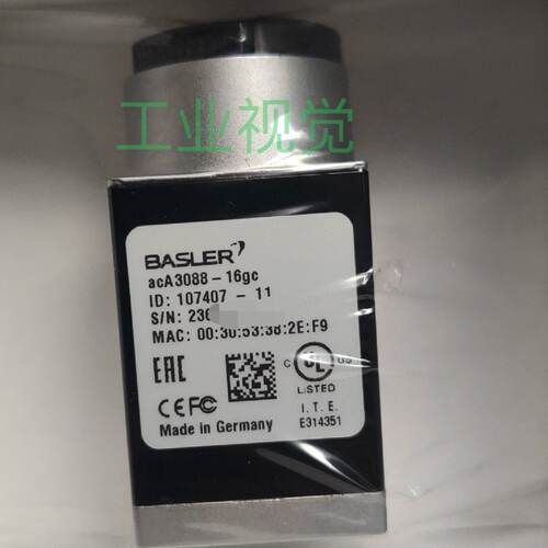 巴斯勒工业相机，acA3088-16gc，库存还有部分，—议价