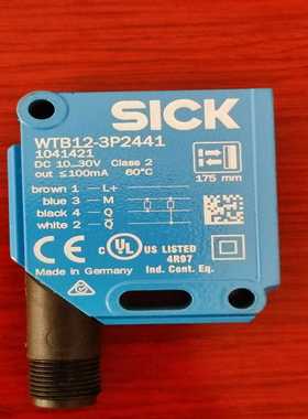 SICK光电传感器WTB12-3P2441订货号104142【博航商行】