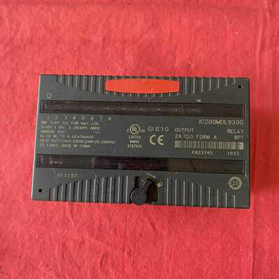 【GE工业电气模块】IC200MDL930G，8PT继电器输--议价商品