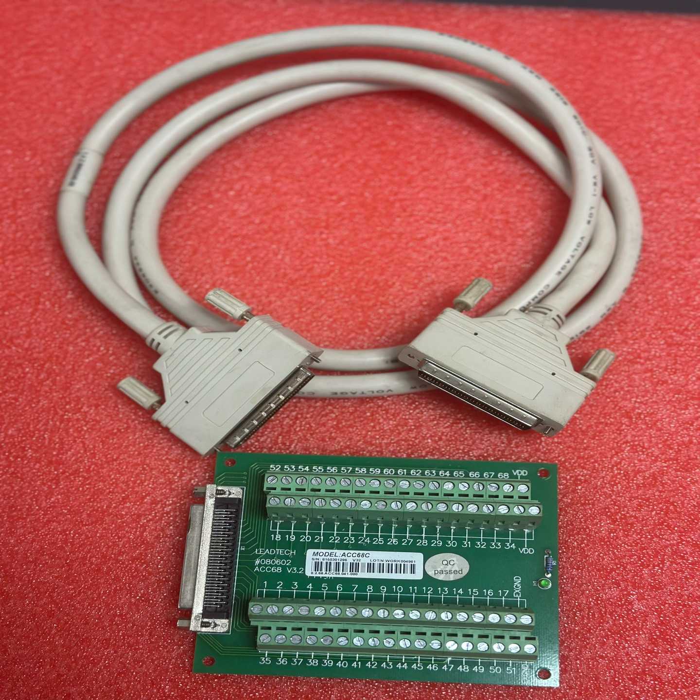 议价雷赛ACC68C转接板V3.1V3.2都有转接板50一
