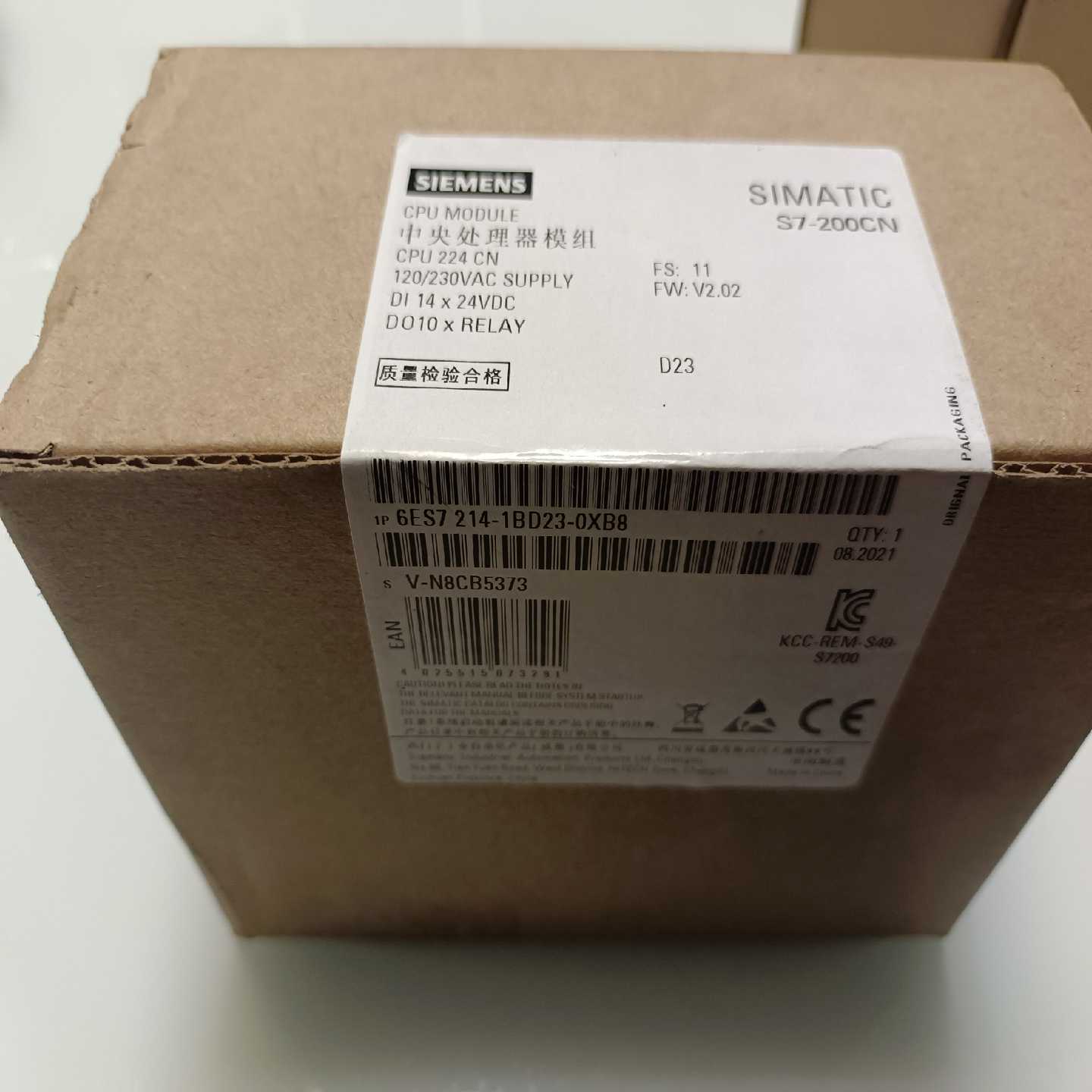 6ES7214-1BD23-0XB8S7-200CN~询价