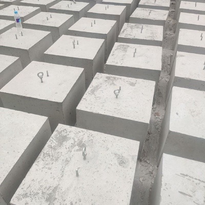 种伏水泥墩定制C30混凝土方形圆形ZLX光光伏水各泥墩型号可定制