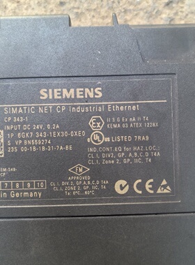 6GK7 343-1EX30-OXEO件看好在拍询价