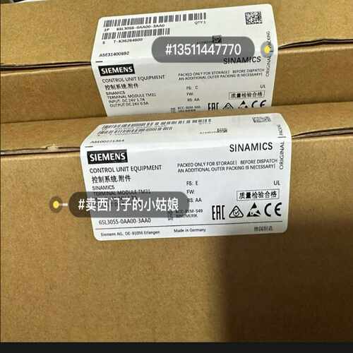 询价6SL3055-0AA00-3AA0TM31端子模块