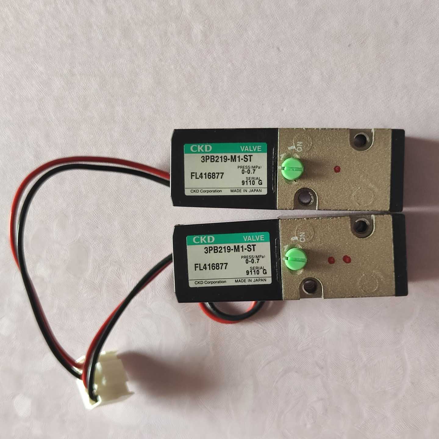 3PB219-M1-STCKD电磁阀拆机A1*--议价商品