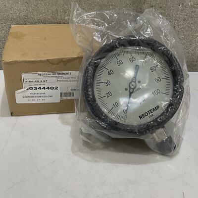 REPTEMP PT45P1A2P18GT GLYCERINE FILLED PRESSURE GAUGE 0100 P