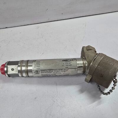 Ametek 88C004A2 Pressure Transmitter Cal Range 0100 PSI Max