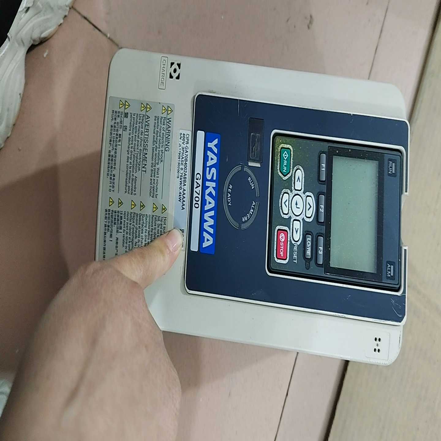 安川GA700变频器。CIPR-GA70B4002ABBA---议价商品