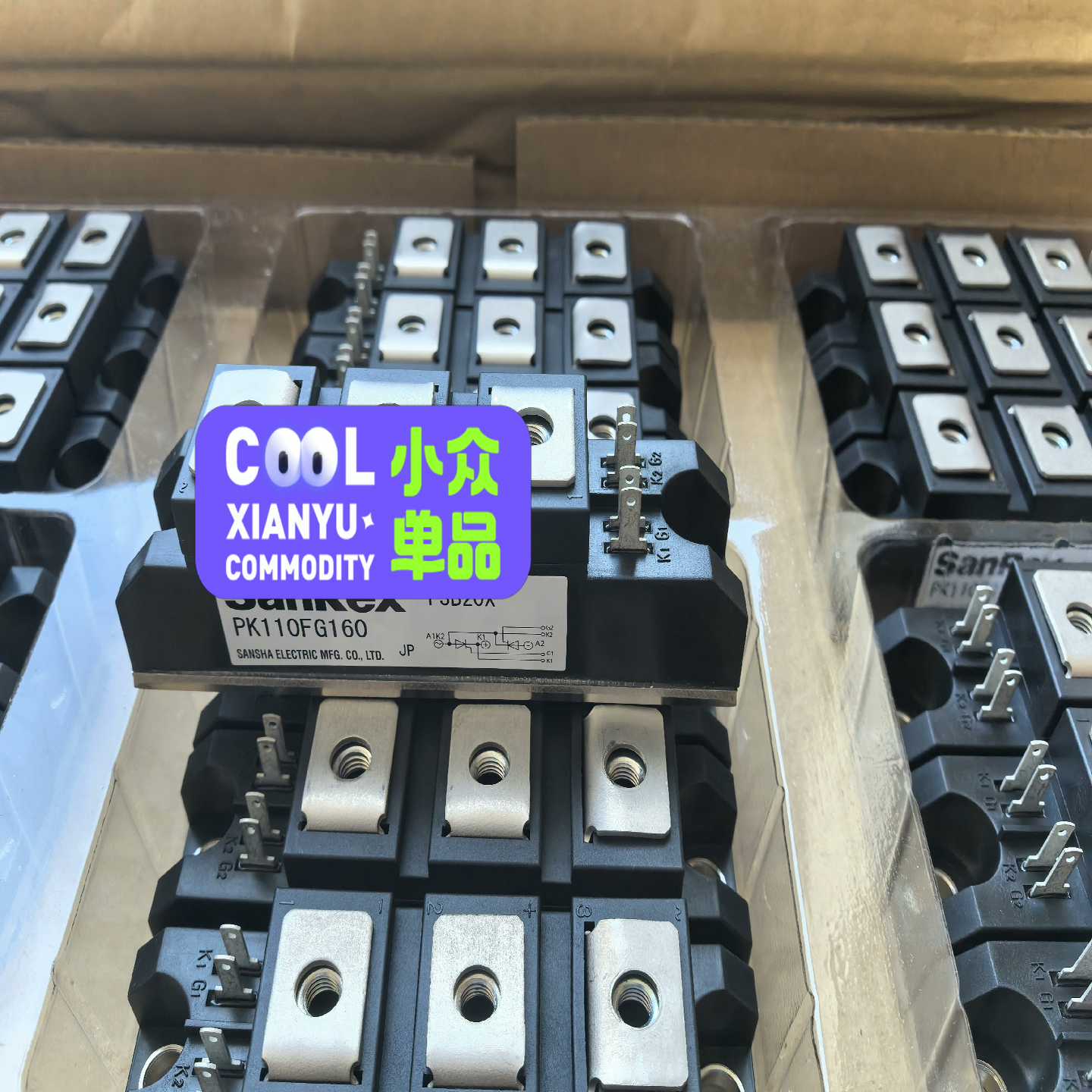 三社可控硅模块PK55FG160/PK110FG16询价