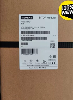 6EP14573BA00西门子SITOPPSU3拍前询价