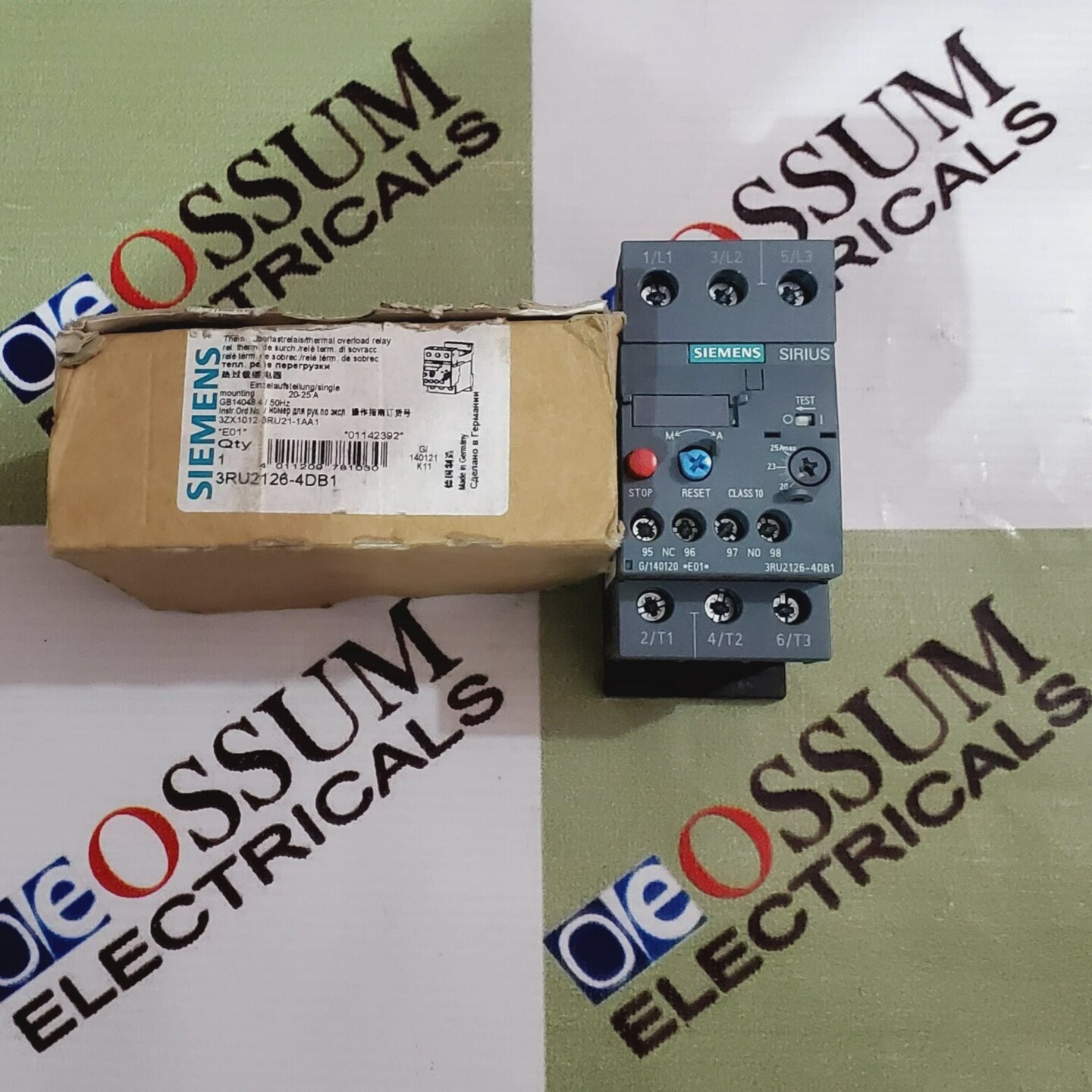 西门子3RU2126-4DB1散热覆盖继电器范围20-25AMP免费快速发货