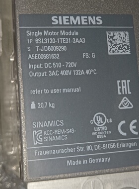 议价Driver 6Sl31201Te313Aa3 rman Original适用