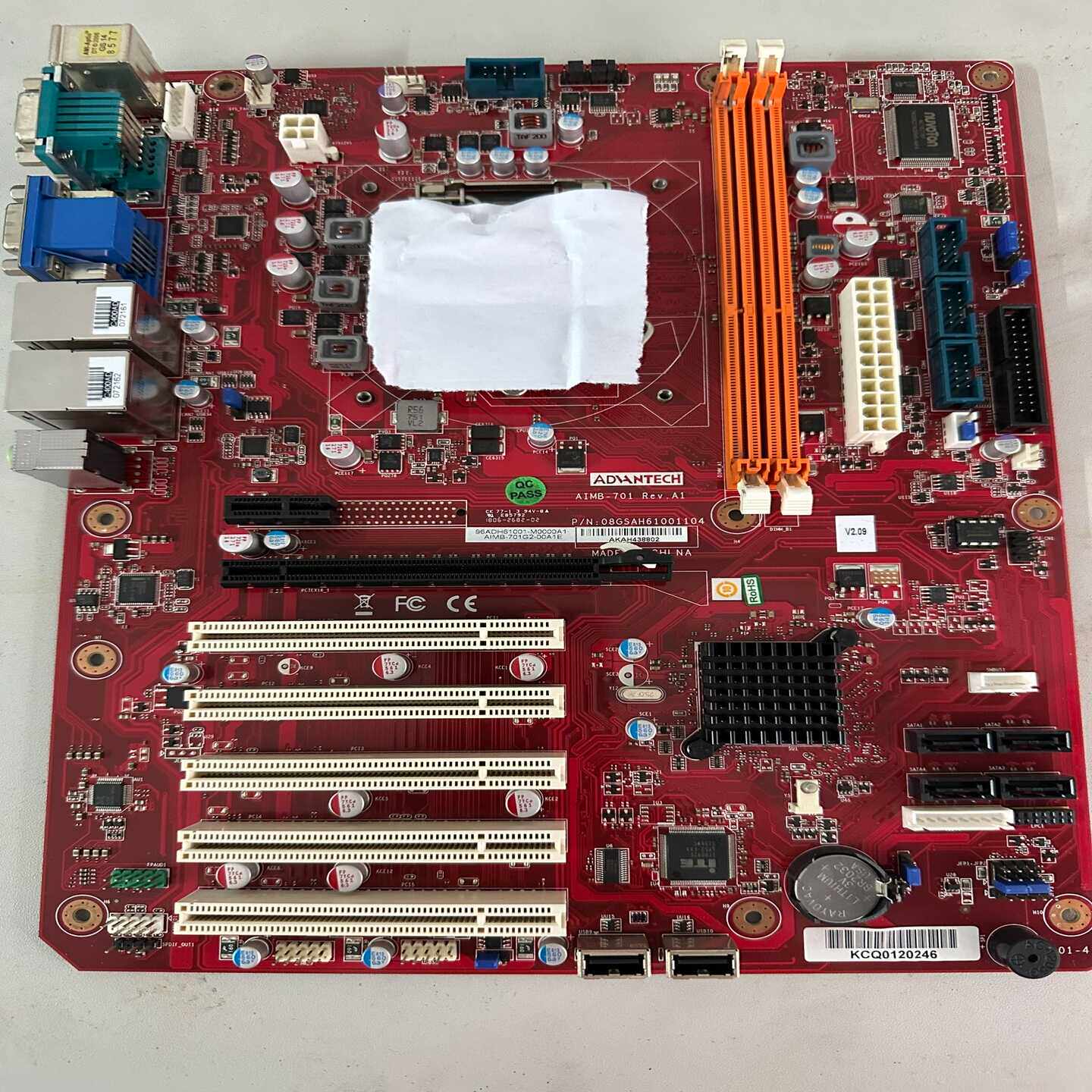 研华AIMB-701REV.A1工控机主板测好发货询价