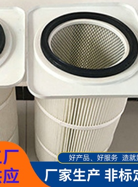 供应多型号除尘设备滤筒滤芯滤筒粉尘折叠滤筒过滤器