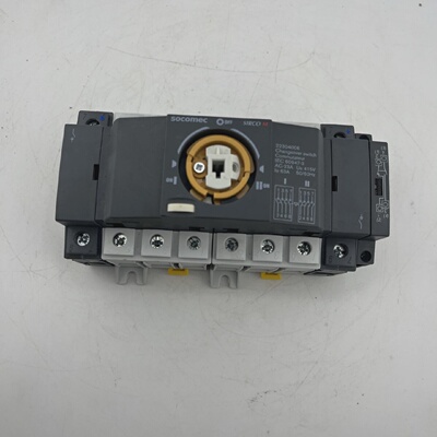 SOCOMEC 22304006 CHANGEOVER SWITCH COMMUTATEUR 63A MAX USED
