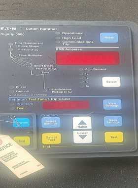 【议价】Cutler-Hammer控制器Digitrip-3000适用
