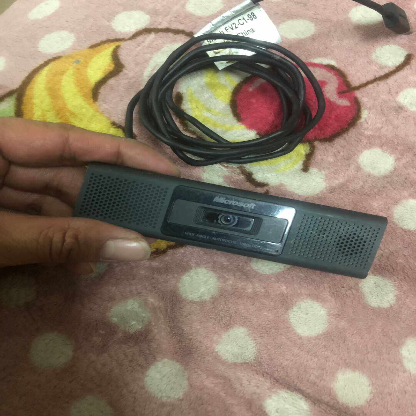 询价~微软 高清1080P摄像头实物拍照 如图 有意私聊 正常