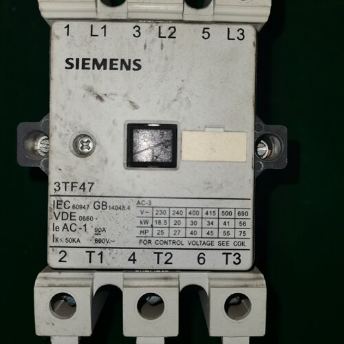 【询价】交流接触器 3TF47