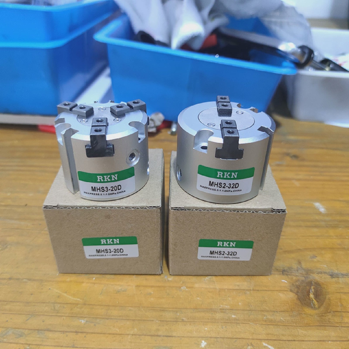 二抓三四爪手指气缸MHS2/3/4-16D/20D/25D/32D/40D/50D/63D