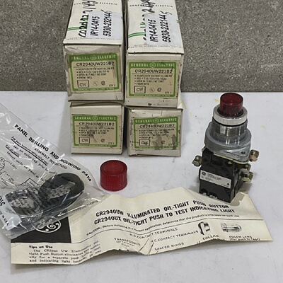 GENERAL ELECTRIC CR2950UW221B2 OIL TIGHT PB LIGHT 110120V 60