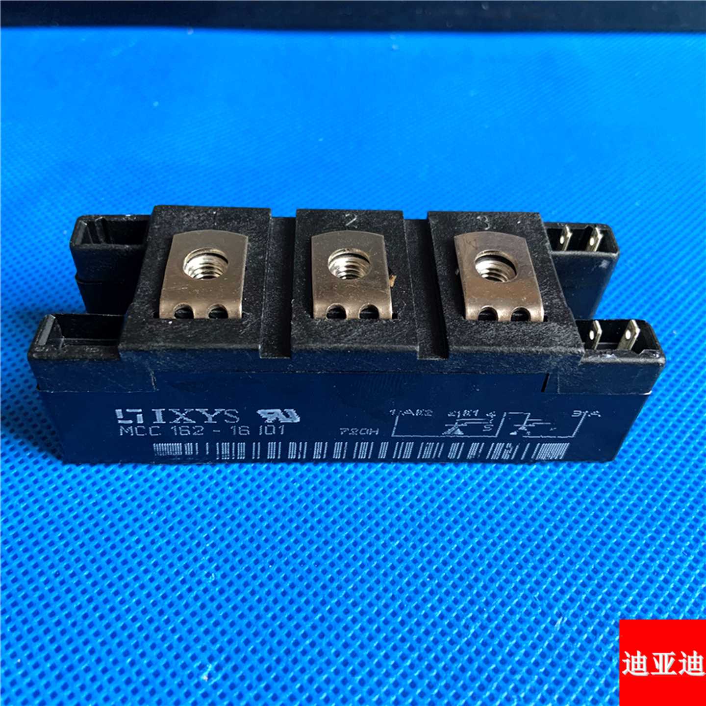 MCC162-16iO1原标签拆机德国艾赛斯全波整流可控硅MCC132-14iO1
